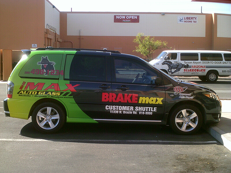 BRAKEmax customer shuttle